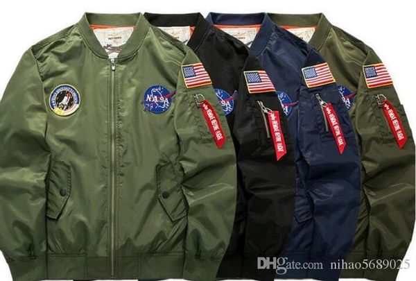 jacket military style flight pilot men windbreakers mens overcoat bomber jacket hip hop streetwear nasa ma 1 army jacket, Black
jacket military style flight pilot men windbreakers mens overcoat bomber jacket hip hop streetwear nasa ma 1 army jacket, Black
