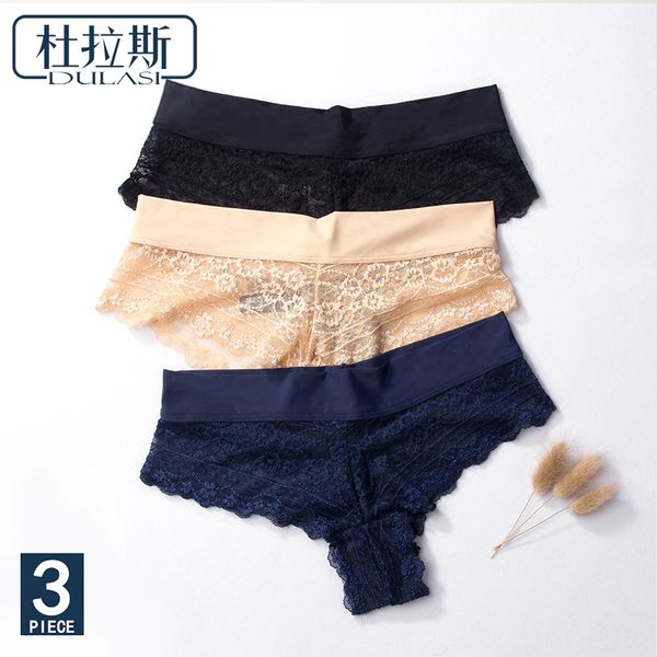 women's panties ultra soft lace thongs g strings seamless underwear women panty briefs bikini cotton crotch dulasi 3pcs/lot, Black;pink
women's panties ultra soft lace thongs g strings seamless underwear women panty briefs bikini cotton crotch dulasi 3pcs/lot, Black;pink