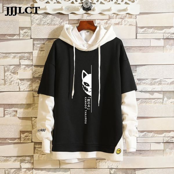 demon slayer kimetsu no yaiba tanjiro kamado nezuko coat hoodies costume fake two pieces sweatshirt print casual full regular, Black
demon slayer kimetsu no yaiba tanjiro kamado nezuko coat hoodies costume fake two pieces sweatshirt print casual full regular, Black