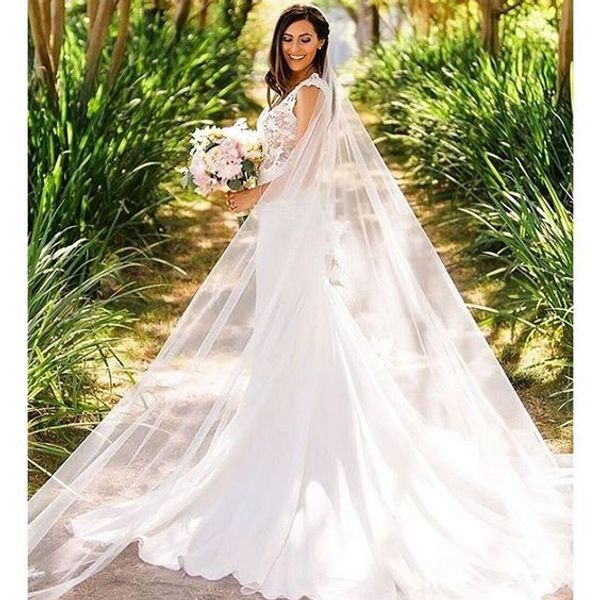 contracted one-layer cut edge cathedral length white ivory champagne black purple red pink wedding veil meidingqianna brand bridal veil
contracted one-layer cut edge cathedral length white ivory champagne black purple red pink wedding veil meidingqianna brand bridal veil