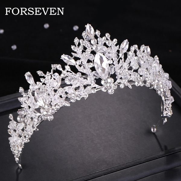 crystal crown tiara bridal hair ornaments women hair accessories wedding headpieces bridal crown rhinestone headband, Golden;white
crystal crown tiara bridal hair ornaments women hair accessories wedding headpieces bridal crown rhinestone headband, Golden;white