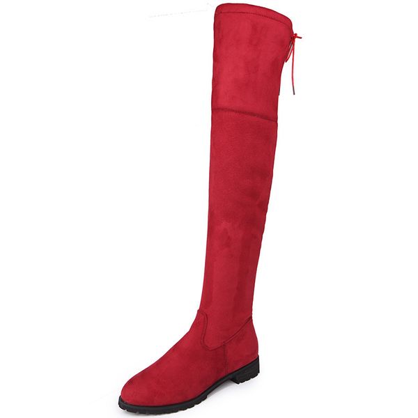 2019 new women's high heels boots suede shoes woman round head solid color side zipper fashion women's winter boots size 34-43, Black
2019 new women's high heels boots suede shoes woman round head solid color side zipper fashion women's winter boots size 34-43, Black