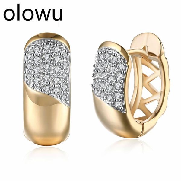 olowu champaign gold tone huggies hoop earrings small round rhinestones zircon hoop earrings crystal girls fashion jewelry, Golden
olowu champaign gold tone huggies hoop earrings small round rhinestones zircon hoop earrings crystal girls fashion jewelry, Golden