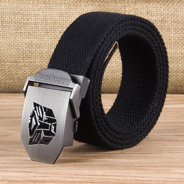 classic casual classic men's canvas transformers canvas transformers belt casual men's belt, Black;brown
classic casual classic men's canvas transformers canvas transformers belt casual men's belt, Black;brown
