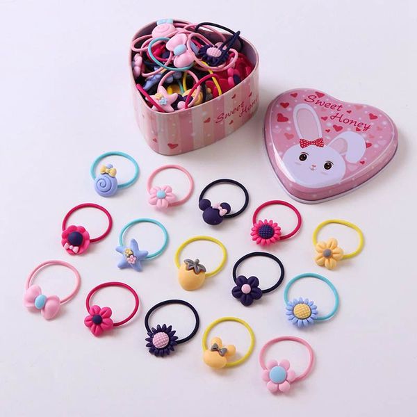 20Pcs/ Box Cartoon Bow Flower Star Elastic Hair Bands Girls Hair Scrunchies Ties Cute Rabbit Rubber Band Kids Hair Accessories
20Pcs/ Box Cartoon Bow Flower Star Elastic Hair Bands Girls Hair Scrunchies Ties Cute Rabbit Rubber Band Kids Hair Accessories