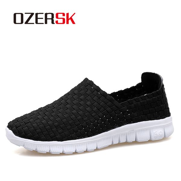 ozersk 2018 new spring summer casual shoes for woman flat soft bottom sneakers breathable mesh shoes woman braided, Black
ozersk 2018 new spring summer casual shoes for woman flat soft bottom sneakers breathable mesh shoes woman braided, Black