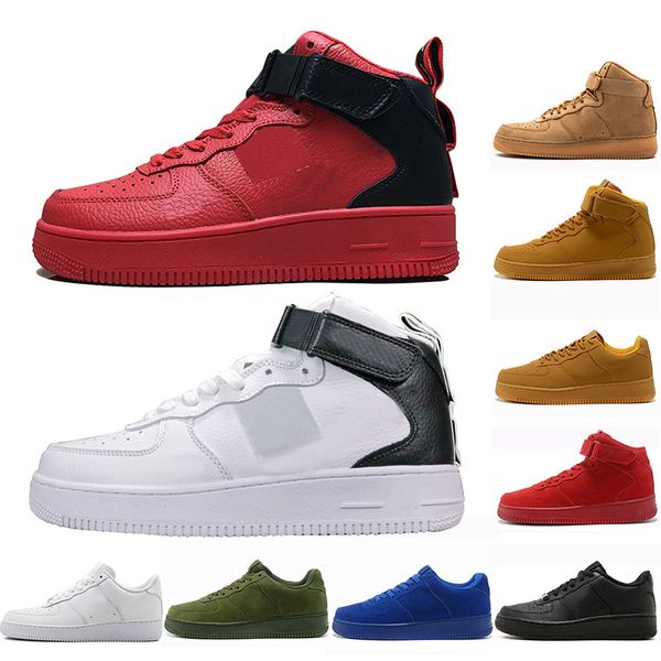 Luxury Designer shoes Men Women Forces Red Classicl Black Wheat White high Low Mens Sneakers Running Shoes Forceing Skate Sneaker Sport Shoe
Luxury Designer shoes Men Women Forces Red Classicl Black Wheat White high Low Mens Sneakers Running Shoes Forceing Skate Sneaker Sport Shoe