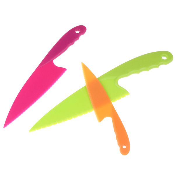 3pcs/set kitchen knife for kids safety knife 3pc lettuce salad knife serrated plastic cutter slicer cake bread cook children diy
3pcs/set kitchen knife for kids safety knife 3pc lettuce salad knife serrated plastic cutter slicer cake bread cook children diy
