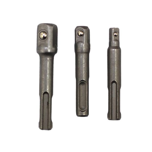 3pcs 1/4" 3/8" 1/2" socket nut driver adaptor set sds drill chuck adapter power extension tool for hammer impact power drill
3pcs 1/4" 3/8" 1/2" socket nut driver adaptor set sds drill chuck adapter power extension tool for hammer impact power drill