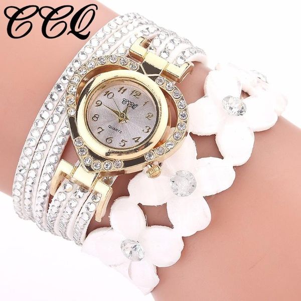 ccq brand women rhinestone bracelet watch casual leather flower crystal quartz watch, Slivery;brown
ccq brand women rhinestone bracelet watch casual leather flower crystal quartz watch, Slivery;brown