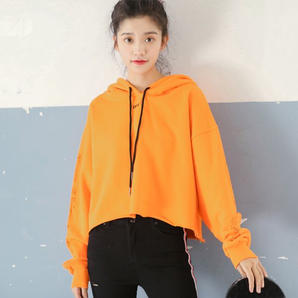 2018 autumn new style korean-style loose-fit short lettered hooded long sleeve versatile hoodie chic small coat women's, Black
2018 autumn new style korean-style loose-fit short lettered hooded long sleeve versatile hoodie chic small coat women's, Black