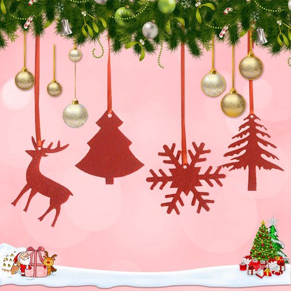 2020 new 10pcs/lot christmas tree snowflake elk pendant christmas tree ornaments star bell party decor
2020 new 10pcs/lot christmas tree snowflake elk pendant christmas tree ornaments star bell party decor