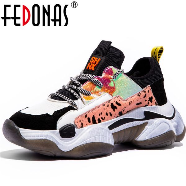 fedonas 2020 women sneakers flats platforms mix-color party dancing shoes woman genuine leather sneakers flats shoes, Black
fedonas 2020 women sneakers flats platforms mix-color party dancing shoes woman genuine leather sneakers flats shoes, Black