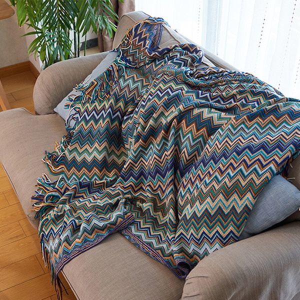 bohemian soft knitted sofa cover blanket with tassels thread couch sleeping rugs vintage home bed blanket
bohemian soft knitted sofa cover blanket with tassels thread couch sleeping rugs vintage home bed blanket