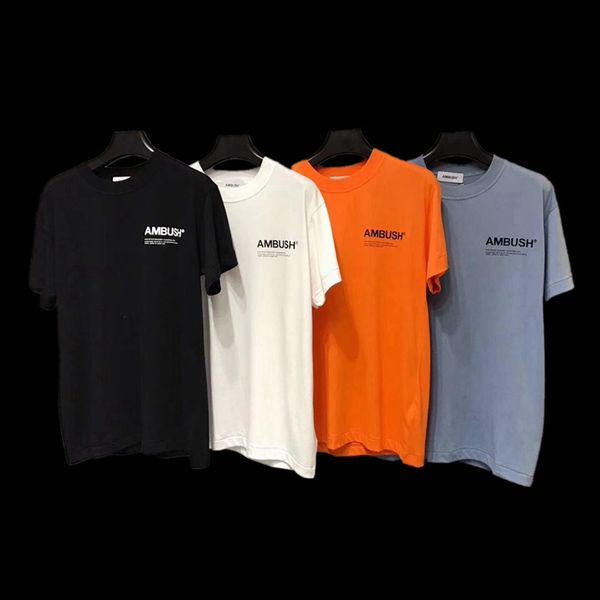 ambush mens designer t shirt short-sleeved t-shirt ambush high street hip-hop loose casual printing rap fashion brand classic solid color, White;black
ambush mens designer t shirt short-sleeved t-shirt ambush high street hip-hop loose casual printing rap fashion brand classic solid color, White;black