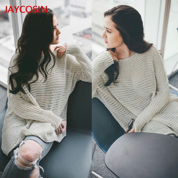 jaycosin sweater 2019 fashion winter women casual solid long sleeve o-neck lazy loose sweater winter clothes l300805, Black
jaycosin sweater 2019 fashion winter women casual solid long sleeve o-neck lazy loose sweater winter clothes l300805, Black