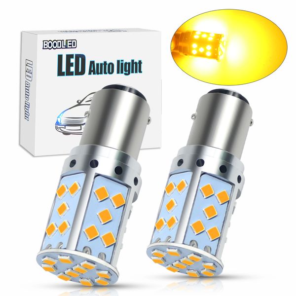 boodlied bay15d 1157 p21/5w led 3030 smd 35 led auto light bulbs yellow bulbs for cars reverse lights turn signal backup lights
boodlied bay15d 1157 p21/5w led 3030 smd 35 led auto light bulbs yellow bulbs for cars reverse lights turn signal backup lights