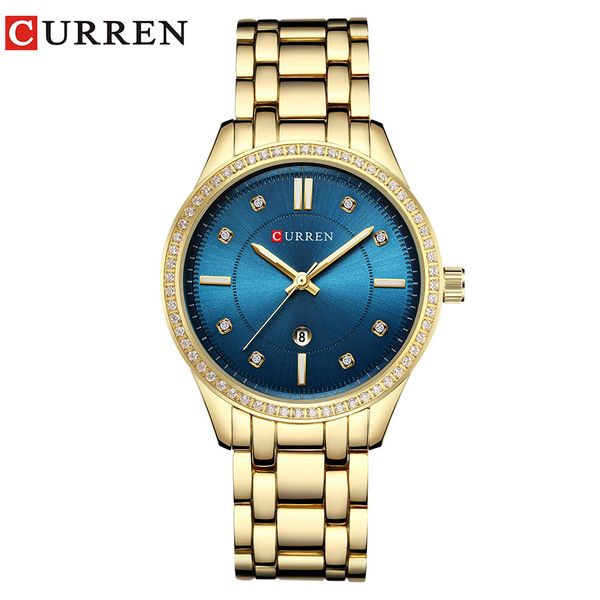 curren womens watch rhinestone quartz watch new fashion stainless steel gold bracelet gem green dial female clock montre femme, Slivery;brown
curren womens watch rhinestone quartz watch new fashion stainless steel gold bracelet gem green dial female clock montre femme, Slivery;brown