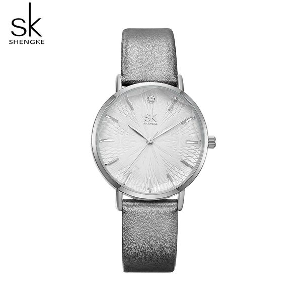 shengke woman fashion casual watch leather band analog round wrist watch quartz watches women clock reloj mujer elegant, Slivery;brown
shengke woman fashion casual watch leather band analog round wrist watch quartz watches women clock reloj mujer elegant, Slivery;brown