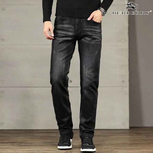 burberri british brand jeans mens designer jeans stretch jeans boutique fashion casual pants high end simple business pants, Blue
burberri british brand jeans mens designer jeans stretch jeans boutique fashion casual pants high end simple business pants, Blue