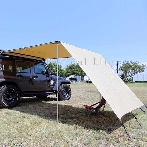 tents and shelters grntamn roof rack 4x4 awning w/ 6.5' front extension, for car/suv/truck - khaki
tents and shelters grntamn roof rack 4x4 awning w/ 6.5' front extension, for car/suv/truck - khaki