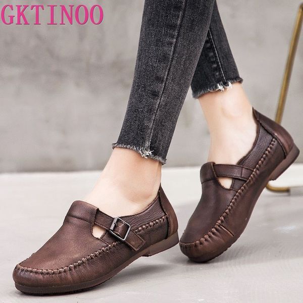 gktinoo 2019 new genuine leather oxford shoes for women flat shoes chaussures femme retro handmade slip on casual women, Black
gktinoo 2019 new genuine leather oxford shoes for women flat shoes chaussures femme retro handmade slip on casual women, Black