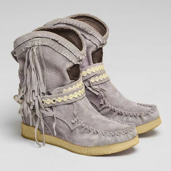 2020 spring winter new women's fashion casual round toe rome retro fringe short warmer boots flat shoes western boots women#o16, Black
2020 spring winter new women's fashion casual round toe rome retro fringe short warmer boots flat shoes western boots women#o16, Black