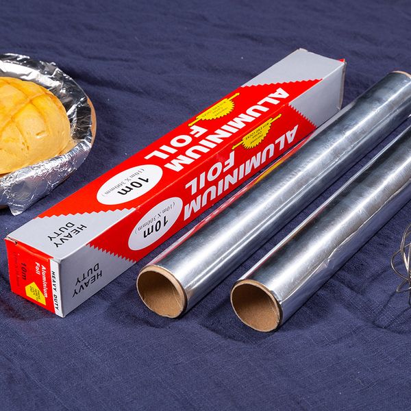 10m picnic aluminum foil food grade barbecue aluminum foil metal disposable aluminum foil paper for japanese-style baking and grilling
10m picnic aluminum foil food grade barbecue aluminum foil metal disposable aluminum foil paper for japanese-style baking and grilling