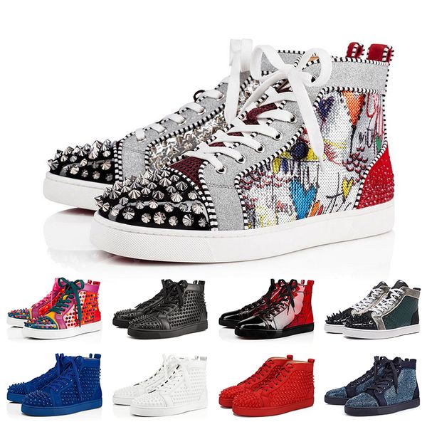 2020 luxury red bottoms mens designer shoes spike suede leather red bottom women flat casual shoes dress party lovers platform sneakers
2020 luxury red bottoms mens designer shoes spike suede leather red bottom women flat casual shoes dress party lovers platform sneakers
