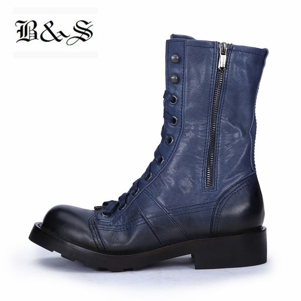black&street european station handmade punk boots female genuine leather lace up desert thick bottom knight high boots
black&street european station handmade punk boots female genuine leather lace up desert thick bottom knight high boots