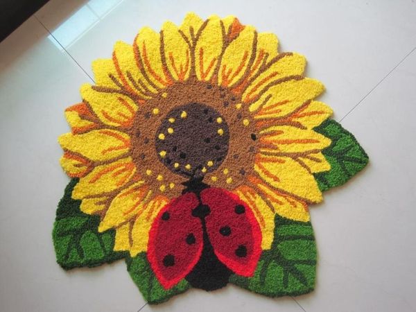 delicate sunflower shaped area rug,elegant rugs flower,modern living room rugs and carpets
delicate sunflower shaped area rug,elegant rugs flower,modern living room rugs and carpets