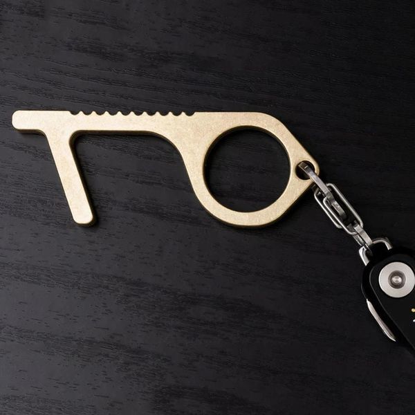 new fashion metal keychain opener elevator clean touch key ring door handle non contact key chain for safe, Silver
new fashion metal keychain opener elevator clean touch key ring door handle non contact key chain for safe, Silver
