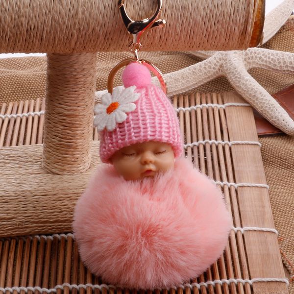 dropshipping sleeping baby doll keychain pompom faux rabbit fur ball baby toy women trinket bag charms
dropshipping sleeping baby doll keychain pompom faux rabbit fur ball baby toy women trinket bag charms