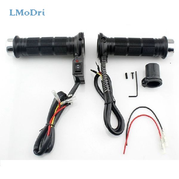 lmodri universal motorcycle heated grip handle bar motobike heating grips 7/8" 22mm heated molded grips hand warmers 12v
lmodri universal motorcycle heated grip handle bar motobike heating grips 7/8" 22mm heated molded grips hand warmers 12v