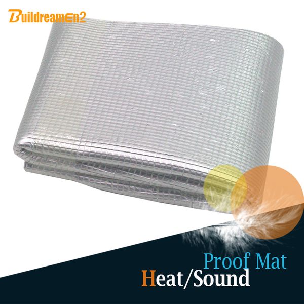 buildreamen2 120cm x 100cm car body heat insulation sound proof material mat pad deadener deadening self-adhesive 48" x 40
buildreamen2 120cm x 100cm car body heat insulation sound proof material mat pad deadener deadening self-adhesive 48" x 40