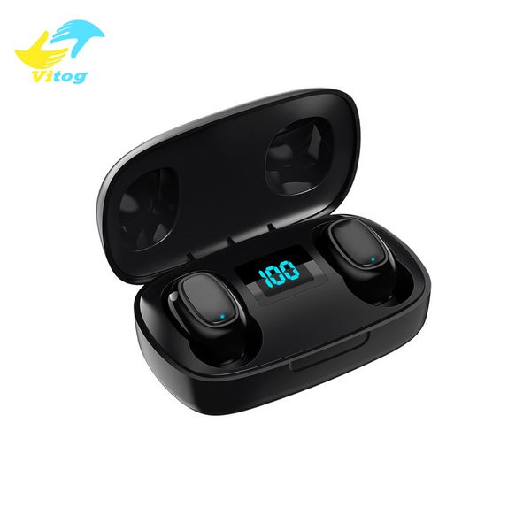 vitog tws t10s digital display bluetooth earphone noise cancelling mini earphone earbud with microphone wireless stereo headset
vitog tws t10s digital display bluetooth earphone noise cancelling mini earphone earbud with microphone wireless stereo headset