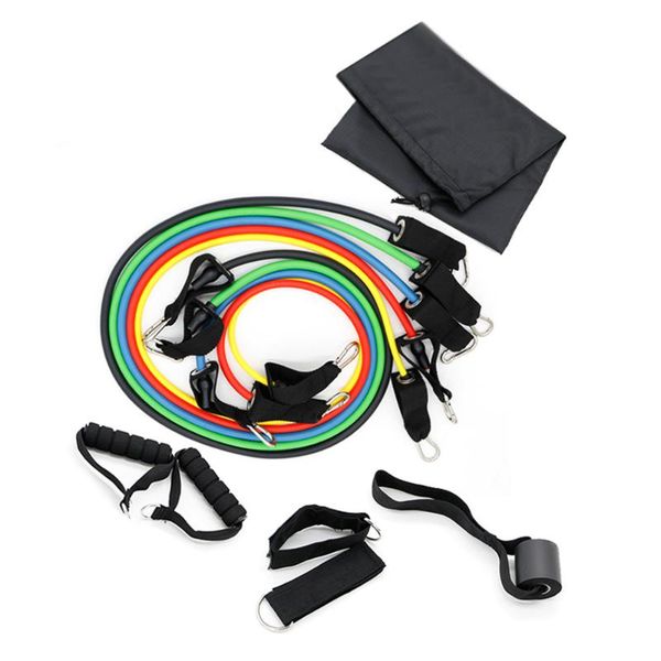 11pcs/set fitness resistance bands tubes yoga pull rope sport fitness gum workout exercise bands gym sport rubber expander
11pcs/set fitness resistance bands tubes yoga pull rope sport fitness gum workout exercise bands gym sport rubber expander