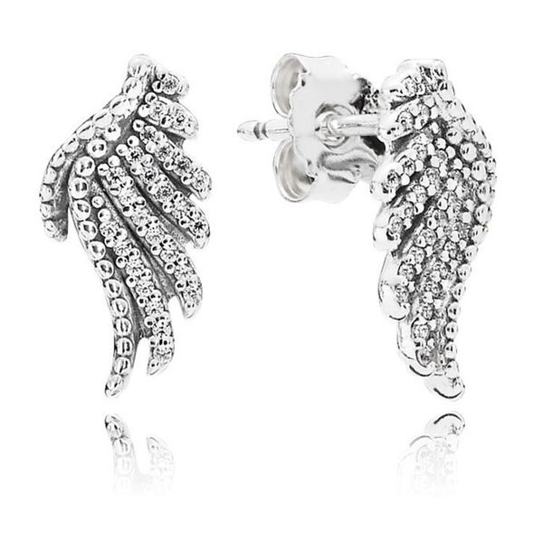 cross border classic s925 silver magnificent feather angel wing ear studs pure silver ear jewelry earrings, Golden;silver
cross border classic s925 silver magnificent feather angel wing ear studs pure silver ear jewelry earrings, Golden;silver