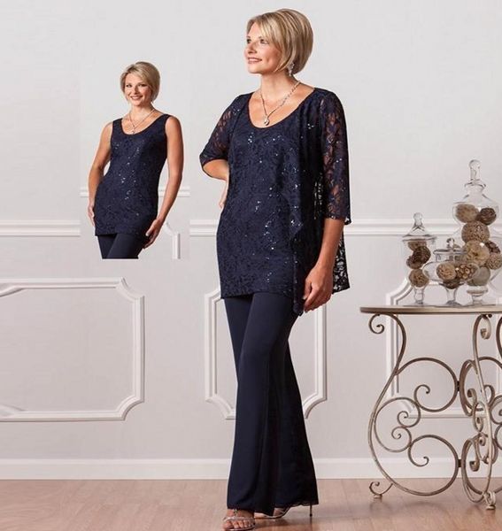 fashion three pieces formal chiffon mother's pants suits custom made lace women navy blue for ladies evening wedding gowns sh334, Black;red
fashion three pieces formal chiffon mother's pants suits custom made lace women navy blue for ladies evening wedding gowns sh334, Black;red