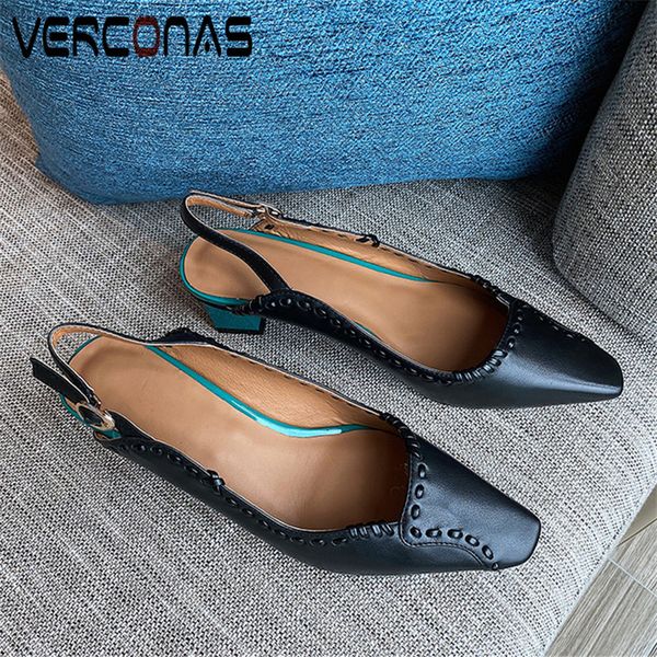 verconas 2020 fashion women sandals summer new arrival genuine leather woman pumps square toe square high heeled shoes woman, Black
verconas 2020 fashion women sandals summer new arrival genuine leather woman pumps square toe square high heeled shoes woman, Black