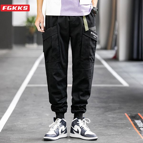 men's pants fgkks fashion brand men casual spring high street solid hip hop trousers trend cotton cargo male, Black
men's pants fgkks fashion brand men casual spring high street solid hip hop trousers trend cotton cargo male, Black