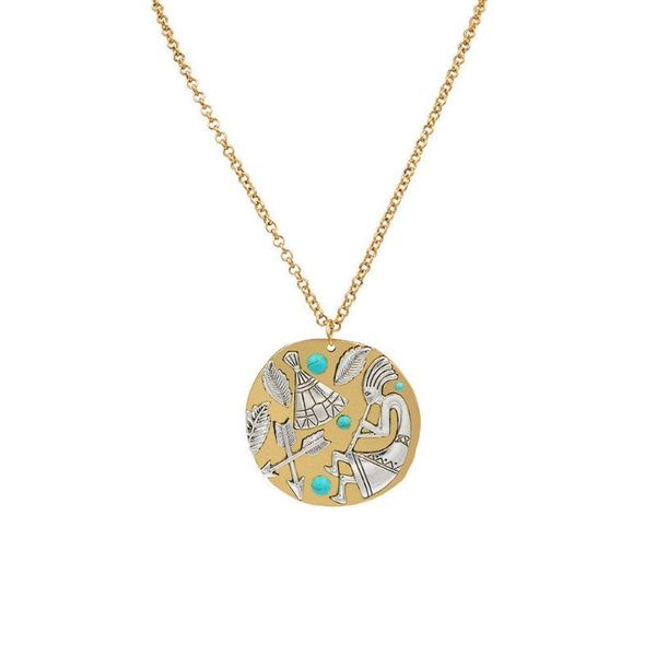 ladies necklace with totem pendant necklace charming girl wedding party ornamentsdecorative accessories, Silver
ladies necklace with totem pendant necklace charming girl wedding party ornamentsdecorative accessories, Silver