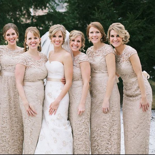 full lace sheath bridesmaid dresses long crew neckline elegant wedding guest party gown floor length maid of honor dresses plus size al3478, White;pink
full lace sheath bridesmaid dresses long crew neckline elegant wedding guest party gown floor length maid of honor dresses plus size al3478, White;pink