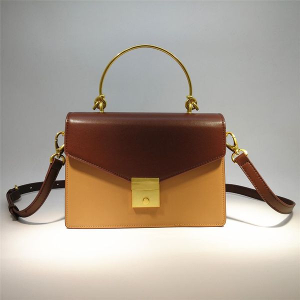 genuine cow leather handbag panelled retro women shoulder bag tote flap designer strap drop shipping street fashoin
genuine cow leather handbag panelled retro women shoulder bag tote flap designer strap drop shipping street fashoin