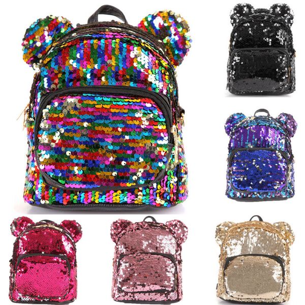 2019 cute cartoon ears mini backpacks glitter sequins bag school bags travel backpack rucksack for women girls
2019 cute cartoon ears mini backpacks glitter sequins bag school bags travel backpack rucksack for women girls
