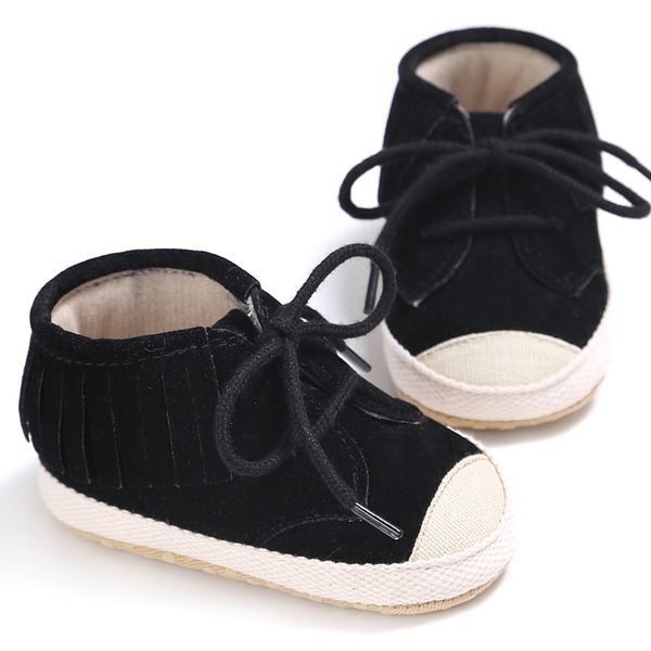 newborn baby toddler shoes fashion laces tassel soft sole first walker girl boy kids non slipping canvas shoes 100% brand new, Black
newborn baby toddler shoes fashion laces tassel soft sole first walker girl boy kids non slipping canvas shoes 100% brand new, Black