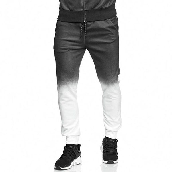 men's casual sports pants european and american style gradient 3d printed fitness pants men's fall sweatpants, Black
men's casual sports pants european and american style gradient 3d printed fitness pants men's fall sweatpants, Black