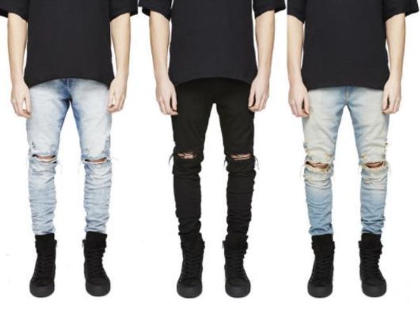 mens fashion jeans hole korean version personality design ripped jeans luxury designer denim trousers, Blue
mens fashion jeans hole korean version personality design ripped jeans luxury designer denim trousers, Blue