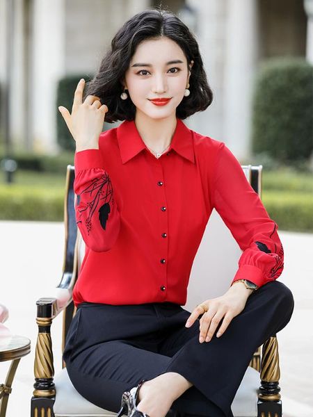 new 2020 women spring autumn fall elegant blouse shirt full embroidery sleeve red black white female ladies s-4xl
new 2020 women spring autumn fall elegant blouse shirt full embroidery sleeve red black white female ladies s-4xl