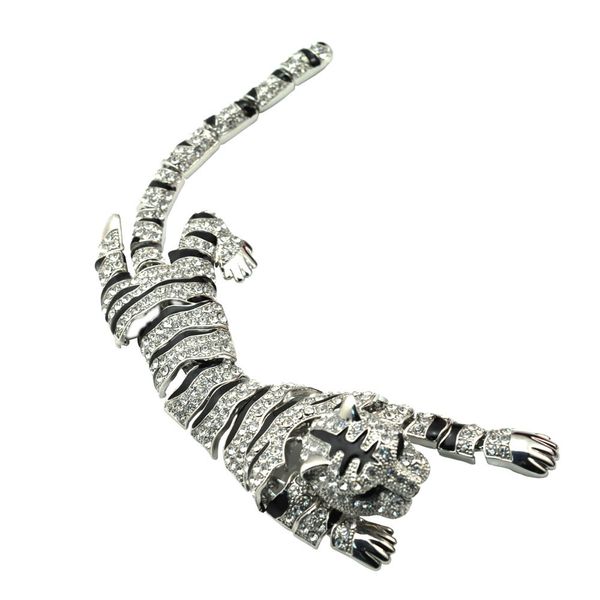 large size metal tiger brooch pin chinese zodiac animal fashion garment jewelry accessory sh190721, Gray
large size metal tiger brooch pin chinese zodiac animal fashion garment jewelry accessory sh190721, Gray